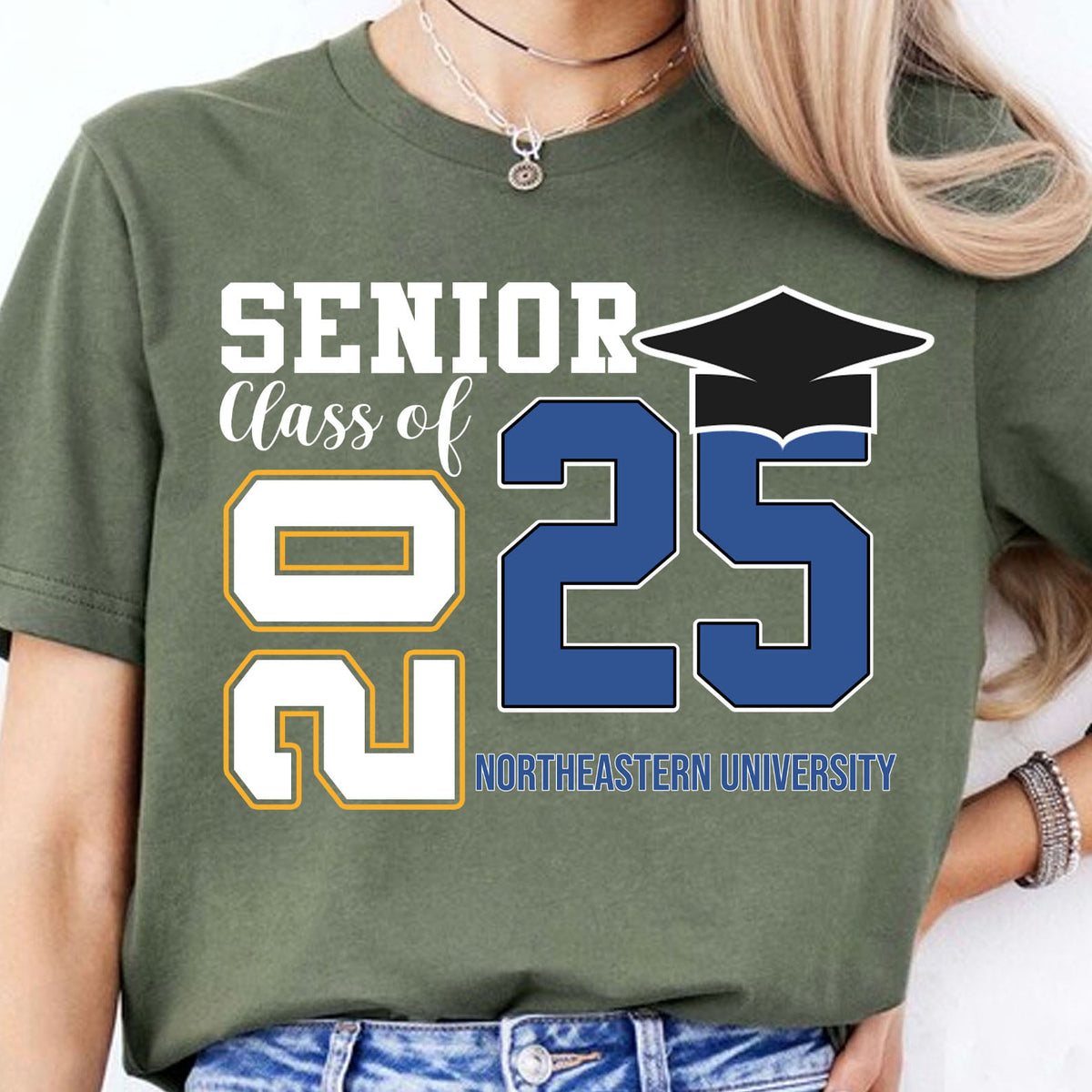 Senior Class of 25, Graduation Dark Shirt Design, Class Of 2025, Graduation 2025 682040