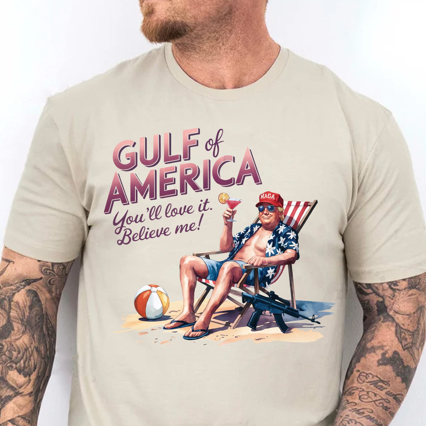 Trump Gulf of America, Humorous Trump Sweatshirt, Trump President Funny Bright Shirt 682063 - GOP