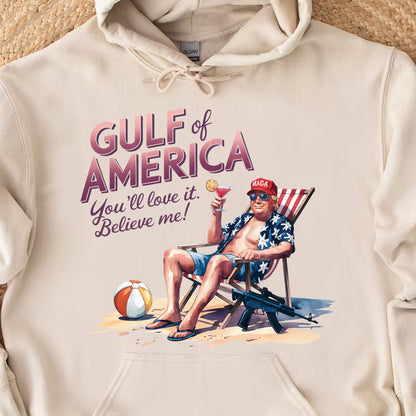 Trump Gulf of America, Humorous Trump Sweatshirt, Trump President Funny Bright Shirt 682063 - GOP