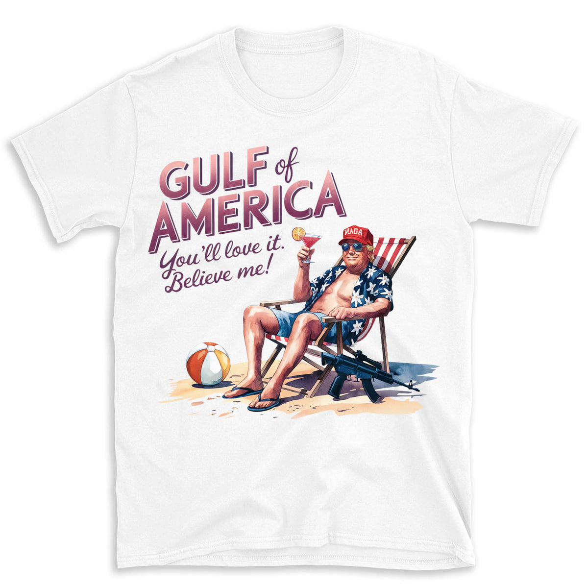 Trump Gulf of America, Humorous Trump Sweatshirt, Trump President Funny Bright Shirt 682063 - GOP