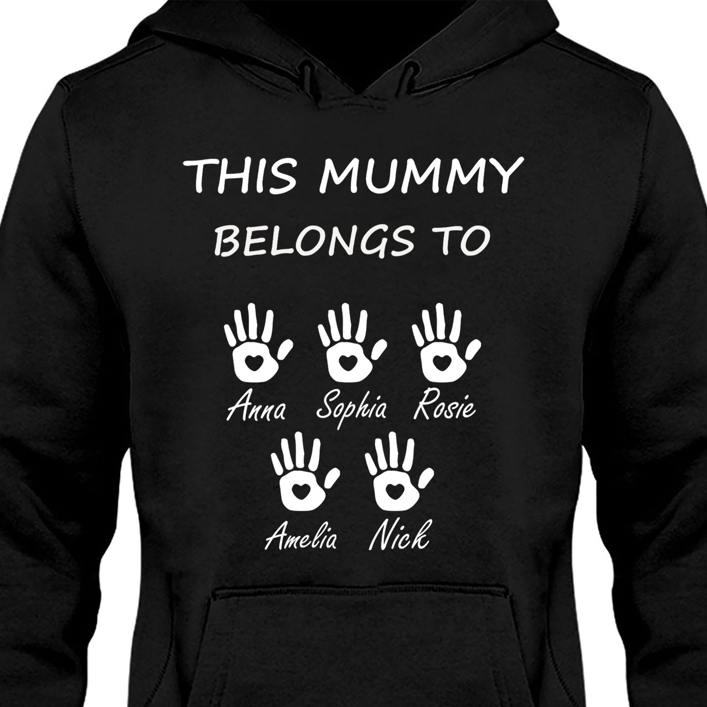 This Mummy Belongs, Custom Name Shirt, Personalized Custom Name Sweatshirt Dark, Gift for Mom, Gift for Wife 682100