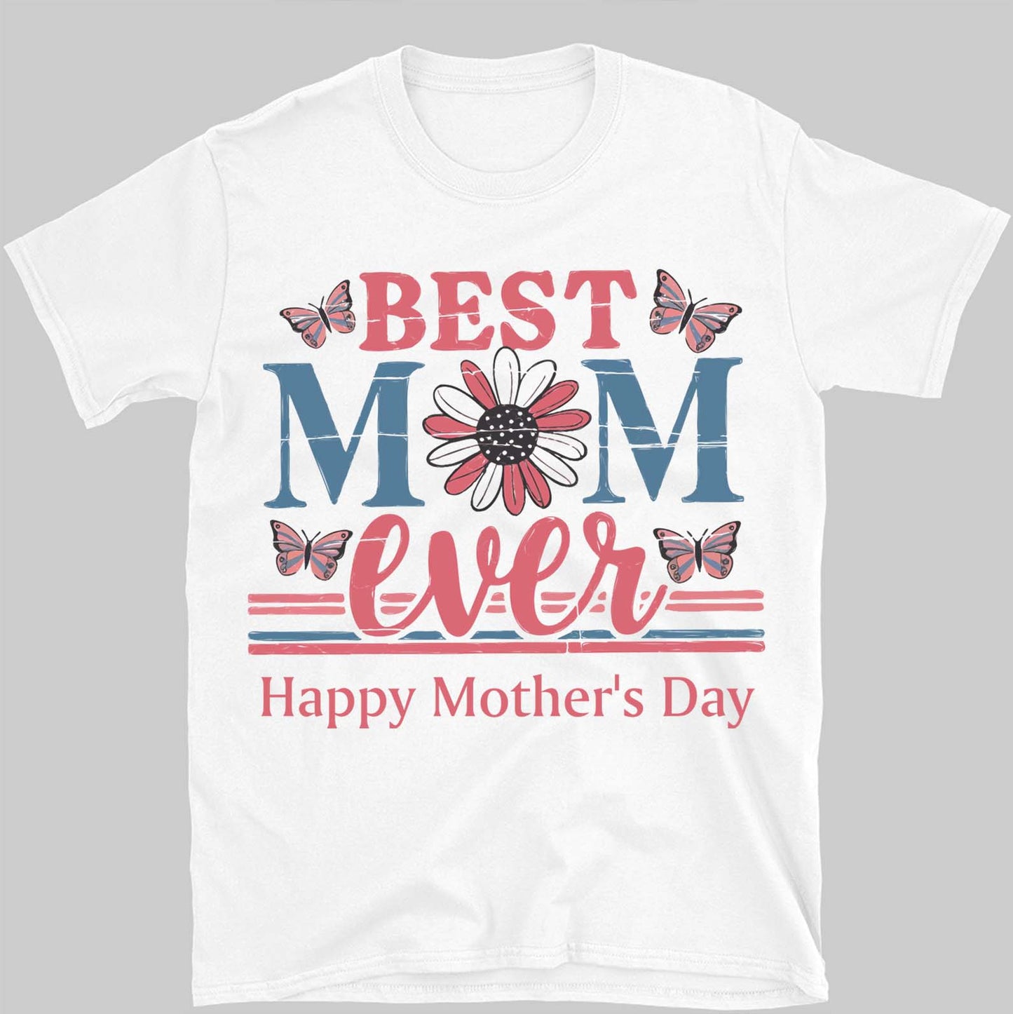 Custom Best Mom Ever Shirt, Personalized Vintage Custom Name Shirt, Mother's Day Shirt Bright, Gift for Mom, Gift for Wife 682132