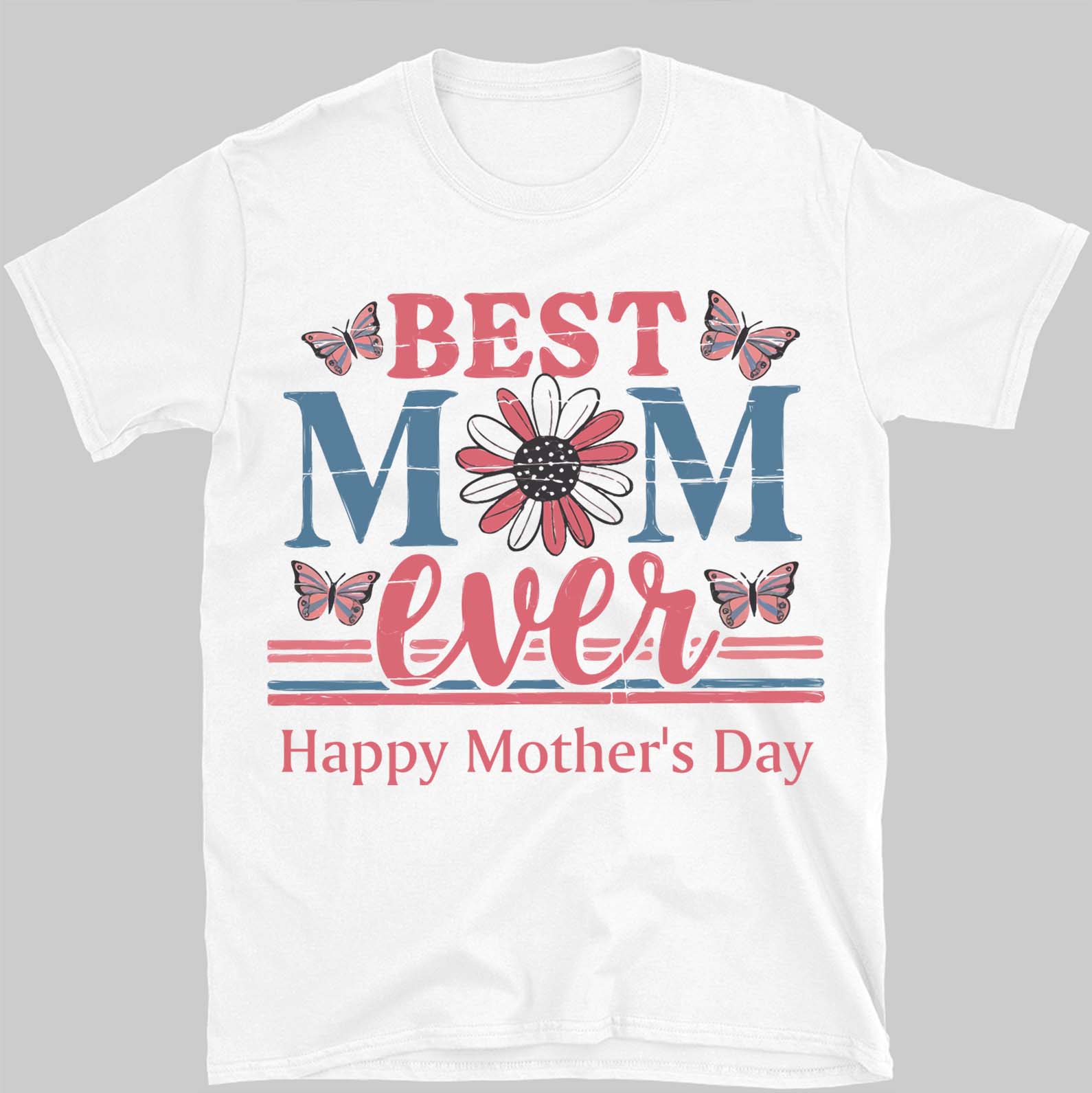 Custom Best Mom Ever Shirt, Personalized Vintage Custom Name Shirt, Mother's Day Shirt Bright, Gift for Mom, Gift for Wife 682132