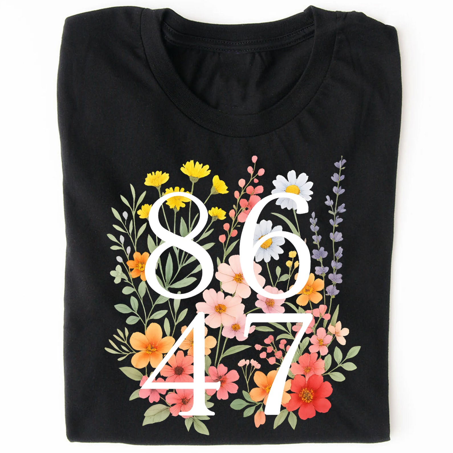 Retro 8647 Anti Trump Shirt, Anti Republican Fascism Tee, Liberal Resist Dark Shirt 682171