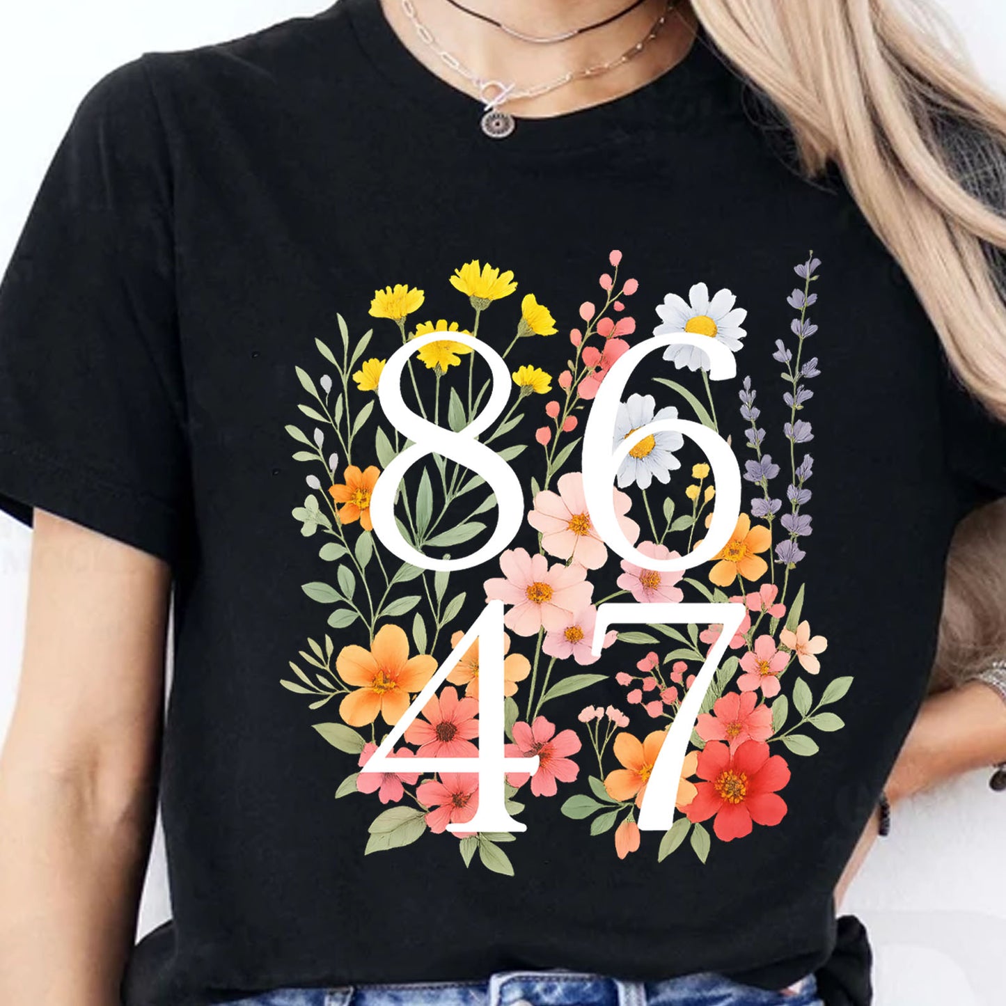 Retro 8647 Anti Trump Shirt, Anti Republican Fascism Tee, Liberal Resist Dark Shirt 682171