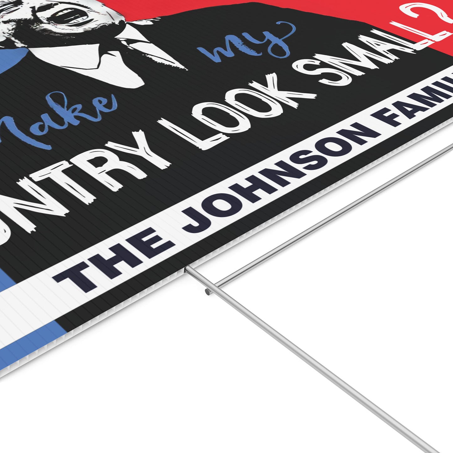 Does This Ass Make My Country Look Small Yard Sign, Personalized 8647 Anti Trump Sign, Political Protest Yard Sign 682180