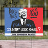 Does This Ass Make My Country Look Small Yard Sign, Personalized 8647 Anti Trump Sign, Political Protest Yard Sign 682180