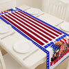 Beer BBQ Freedom Patriotic Table Runner, Trump 4th of July Table Runner for Kitchen 682331 - GOP