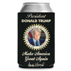 President Donald Trump Can Cooler | US Patriotic Pride Can Holder | MAGA Can Sleeve For Drinks 682407 - GOP