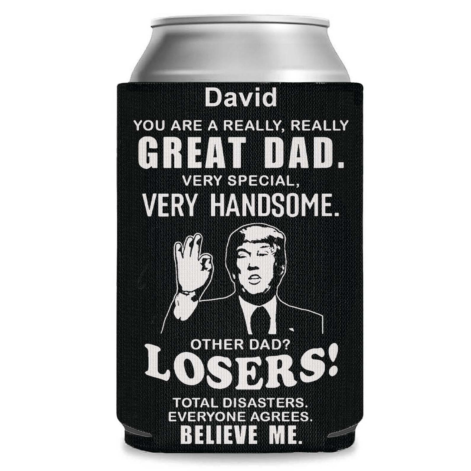 You're A Really Great Dad Can Cooler | Personalized Father’s Day Gift from Kids | | Papa Grandpa Stepdad Gift Idea 682414 - GOP