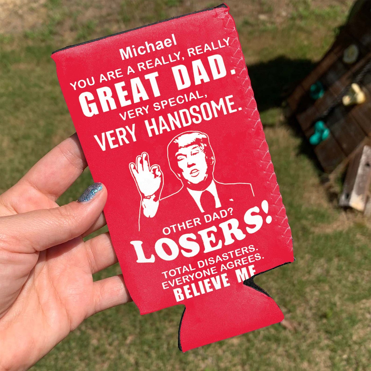 You're A Really Great Dad Can Cooler | Personalized Father’s Day Gift from Kids | | Papa Grandpa Stepdad Gift Idea 682414 - GOP