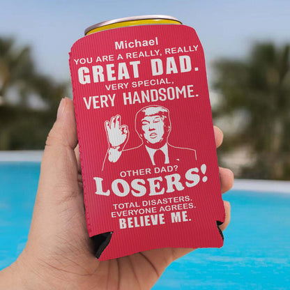 You're A Really Great Dad Can Cooler | Personalized Father’s Day Gift from Kids | | Papa Grandpa Stepdad Gift Idea 682414 - GOP