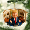 President Trump Oval Office 2D Acrylic Ornament, MAGA Ornament, Perfect for Car & Christmas Tree Decor 682658 - GOP