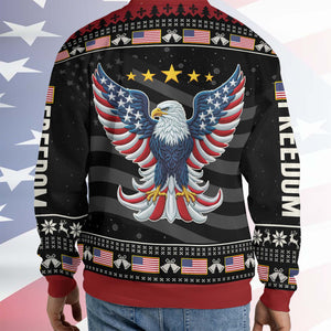 250 Years Anniversary USA Ugly Sweater, 250 Years Anniversary Christmas All-Over-Printed Sweatshirt 682812