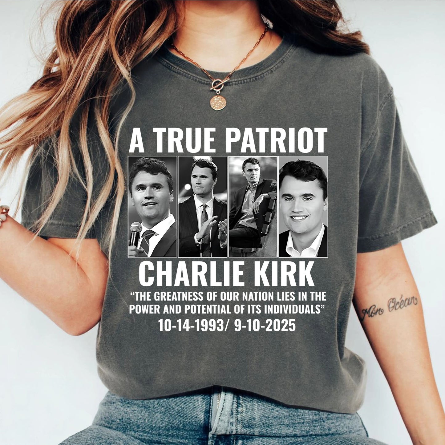 True Patriot Charlie Kirk Comfort Colors Shirt, Republican Shirt, Patriotic American Comfort Colors Shirt, RIP Charlie Kirk, Political Shirt 682823