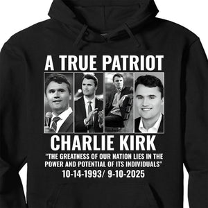 Justice For Charlie Kirk Shirt | A True Patriot Memorial Tee | Prayers Up for Charlie | Human Rights Activist Political Justice Shirt 682823