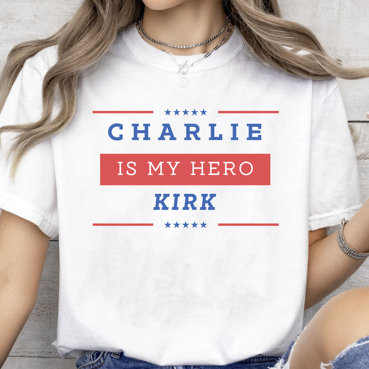 Charlie Kirk Is My Hero Shirt | Memorial Tribute T-Shirt | A True Patriot Charlie Kirk Tee | Conservative Free Speech Apparel | America Freedom 682840
