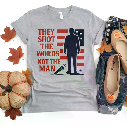 Pray for Charlie Kirk Shirt, Free Speech Conservative Tee, Christian Faith Political Top, Support Liberty and Human Rights Tee 682845