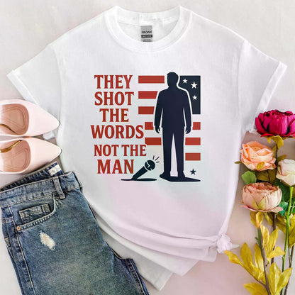 Pray for Charlie Kirk Shirt, Free Speech Conservative Tee, Christian Faith Political Top, Support Liberty and Human Rights Tee 682845