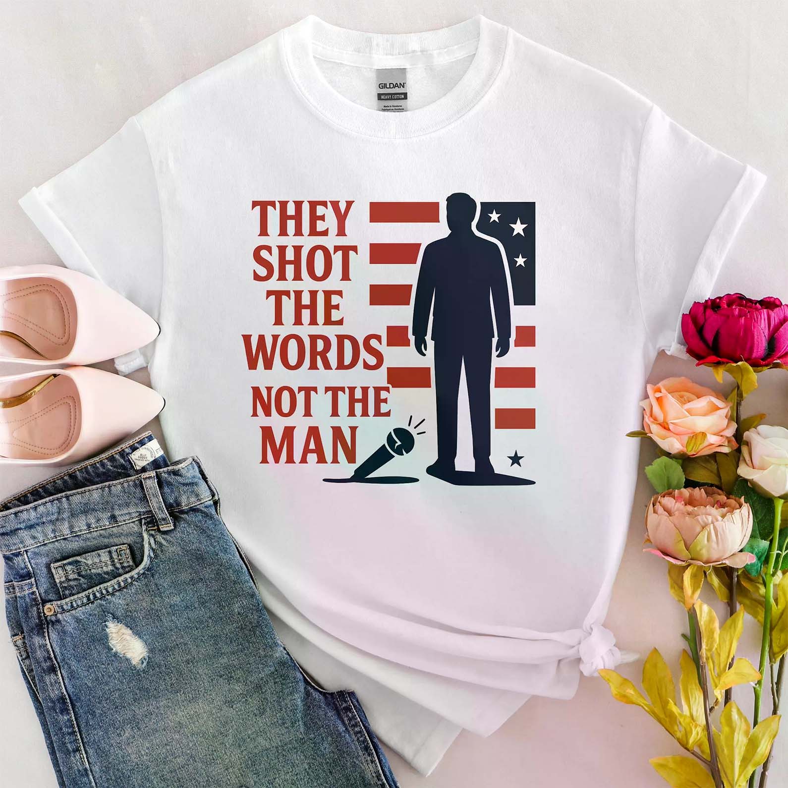 Pray for Charlie Kirk Shirt, Free Speech Conservative Tee, Christian Faith Political Top, Support Liberty and Human Rights Tee 682845
