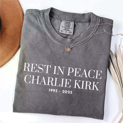 RIP Charlie Kirk Shirt, Stand With Charlie Kirk, RIP Charlie Kirk, Trump Tshirt, Political Tshirt 682846