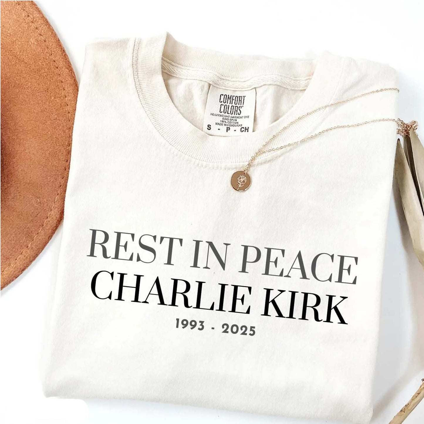 RIP Charlie Kirk Shirt, Stand With Charlie Kirk, RIP Charlie Kirk, Trump Tshirt, Political Tshirt 682846