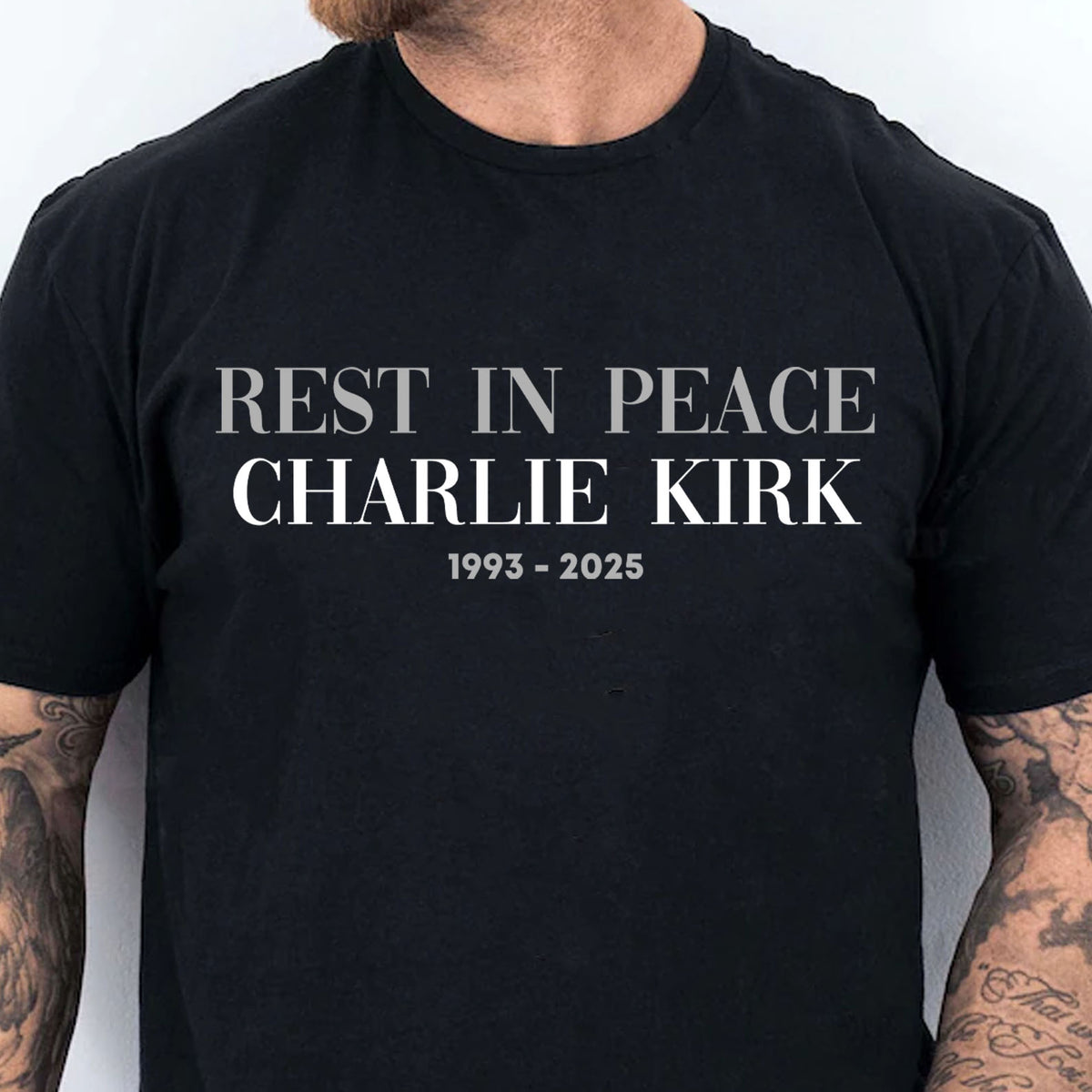 RIP Charlie Kirk Shirt, Stand With Charlie Kirk, RIP Charlie Kirk, Trump Tshirt, Political Tshirt 682846