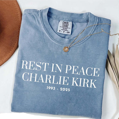 RIP Charlie Kirk Shirt, Stand With Charlie Kirk, RIP Charlie Kirk, Trump Tshirt, Political Tshirt 682846