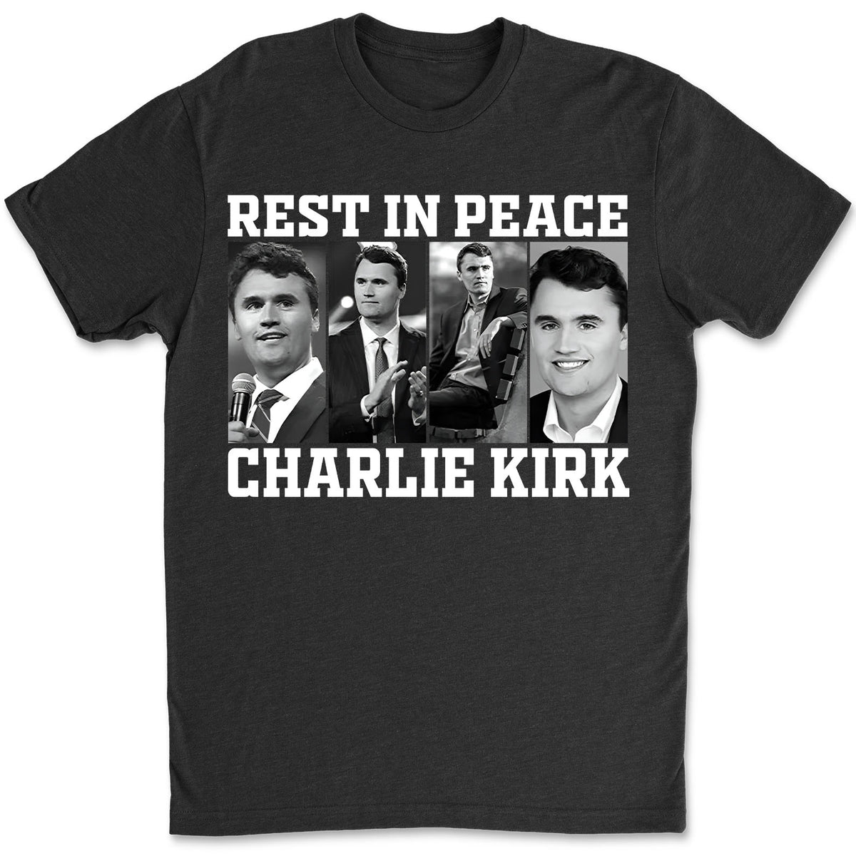 Rest In Peace Charlie Kirk Shirt, Justice for Charlie Kirk Shirt, Charlie Kirk Assassination Shirt, Pray for Charlie Kirk Shirt 682852