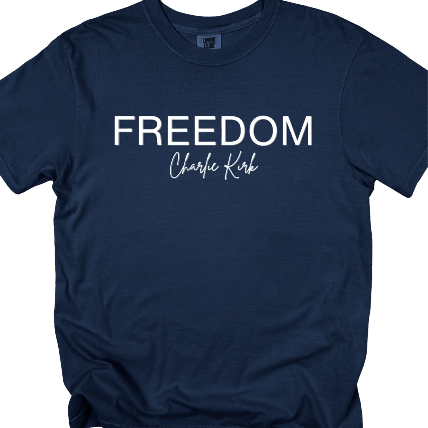 Charlie Kirk Freedom Shirt, Charlie Kirk Tee, Charlie Kirk Dark Shirt, Justice For Charlie Kirk T-Shirt 682861