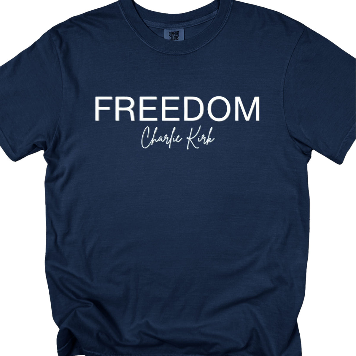 Charlie Kirk Freedom Shirt, Charlie Kirk Tee, Charlie Kirk Dark Shirt, Justice For Charlie Kirk T-Shirt 682861