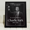 Charlie Kirk Memorial Picture Frame | Charlie Kirk Free Speech Hero Frame | Human Rights Frame | Political Picture Frame 682878