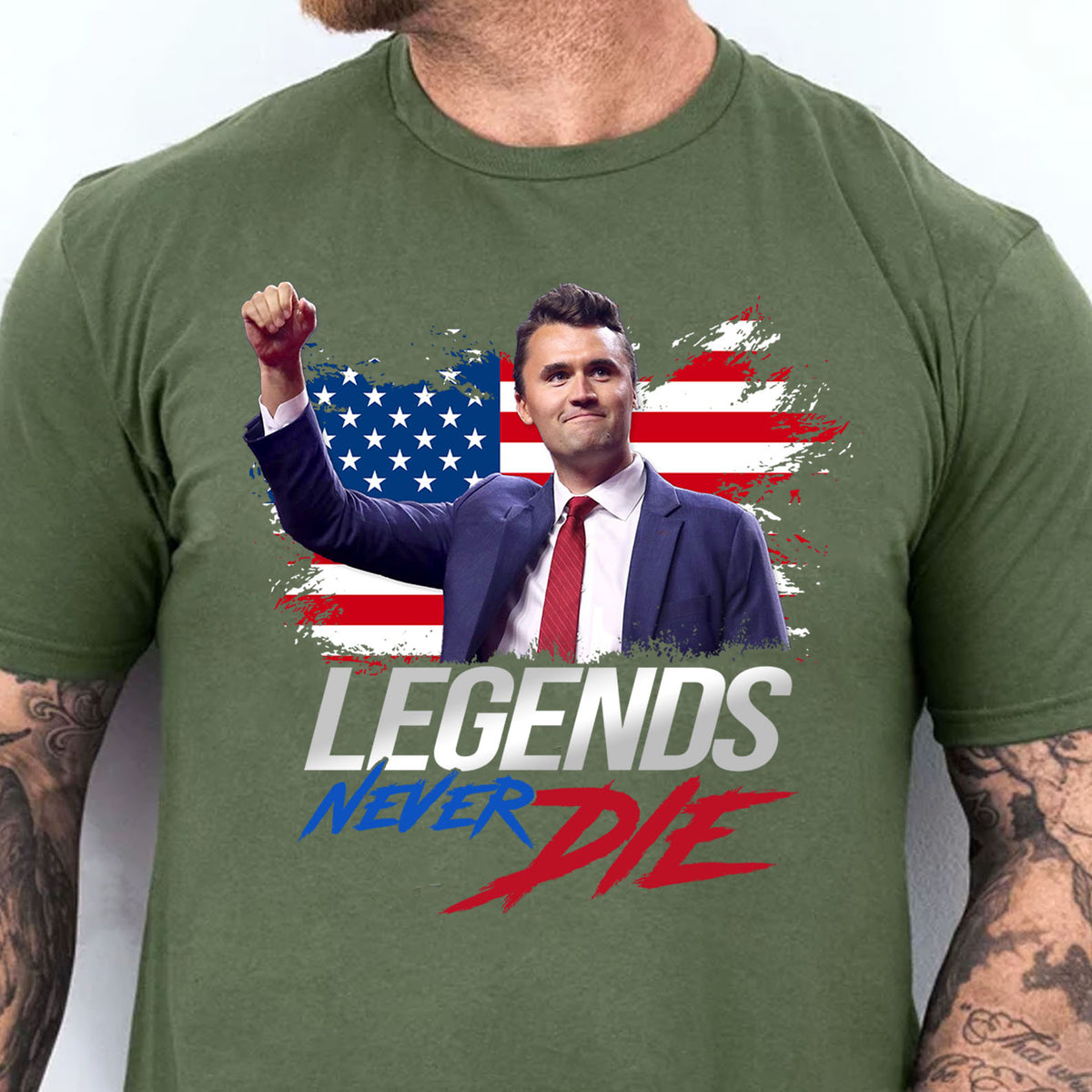 Charlie Kirk Legends Never Die, Charlie Kirk Memorial Shirt, Pray For Charlie Kirk, Justice for Charlie Kirk, Colorful Shirt 682897