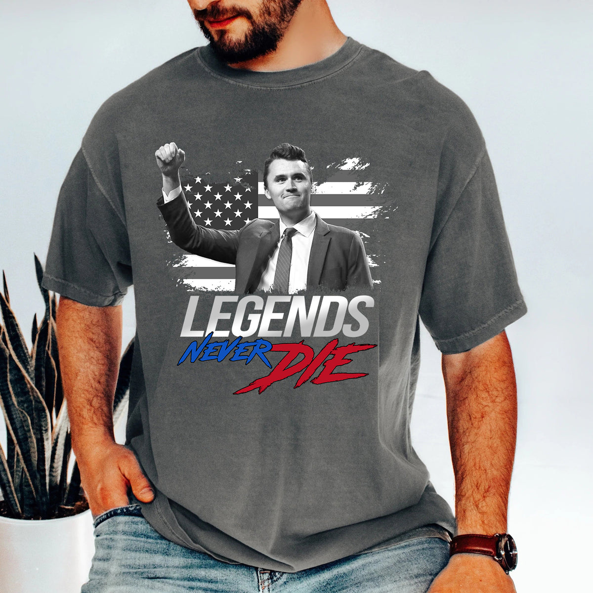 Charlie Kirk Legends Never Die, Charlie Kirk Memorial Comfort Colors Shirt, Pray For Charlie Kirk, Justice for Charlie Kirk 682897