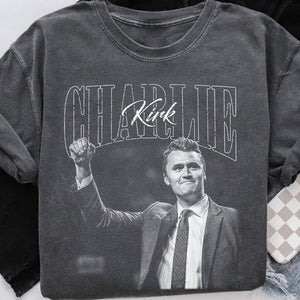 Charlie Kirk Memorial Comfort Colors Shirt | Justice For Charlie Kirk Tribute Tee | Conservative Free Speech Apparel, Comfort Colors Shirt 682914