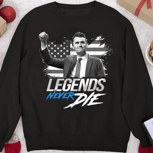 Legends Never Die Charlie Kirk Shirt | Charlie Kirk Red Shirt | We Wear Red Charlie Kirk Birthday October 14 | Red Freedom Shirt 683080