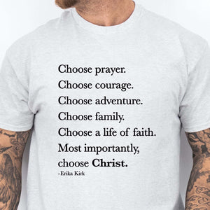 Erika Kirk Shirt | Charlie Kirk Memorial Shirt | Charlie Kirk Freedom Tee | Rest In Peace Charlie Kirk Bright Shirt 683088