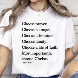 Erika Kirk Shirt | Charlie Kirk Memorial Shirt | Charlie Kirk Freedom Tee | Rest In Peace Charlie Kirk Bright Shirt 683088