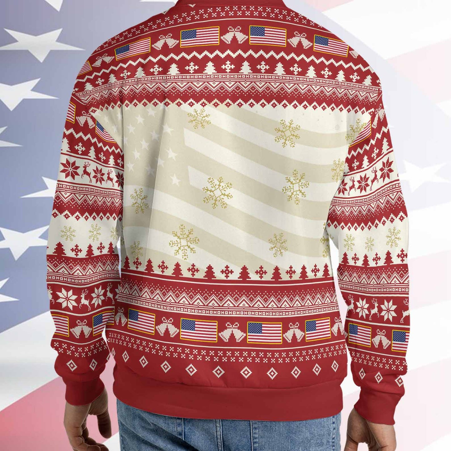 Freedom Charlie Kirk Ugly Sweater, Charlie Kirk Christmas All-Over-Printed Sweatshirt 683175