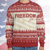 Freedom Charlie Kirk Ugly Sweater, Charlie Kirk Christmas All-Over-Printed Sweatshirt 683175