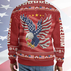 250 Years Anniversary USA Ugly Sweater, 250 Years Anniversary Christmas All-Over-Printed Sweatshirt 683249