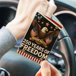 250 Years of Freedom Car Visor Clip | 250th America Anniversary | Car Photo Frame 683268