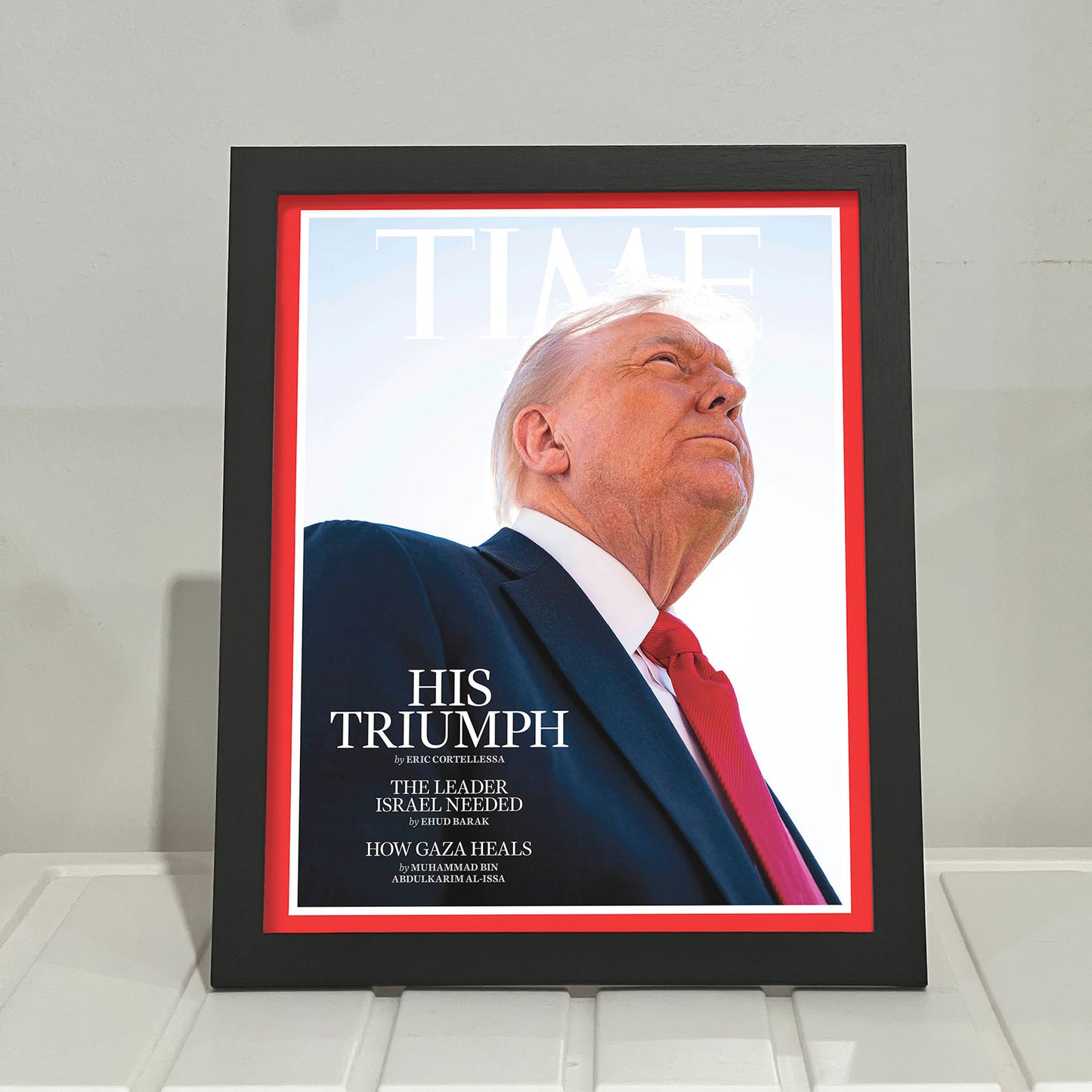 His Triumph Picture Frame | Time Magazine Donald Trump Picture Frame 683275 - GOP