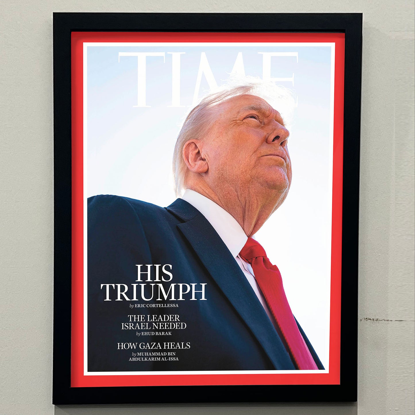 His Triumph Picture Frame | Time Magazine Donald Trump Picture Frame 683275 - GOP