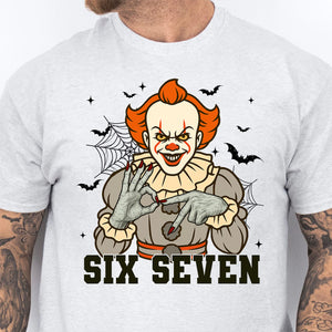 Funny 67 Halloween Shirt | Six Seven Meme Sweatshirt | Spooky Halloween Season Shirt 683312-4