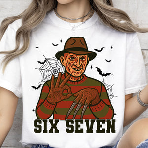 Funny 67 Halloween Shirt | Six Seven Meme Sweatshirt | Spooky Halloween Season Shirt 683312-5