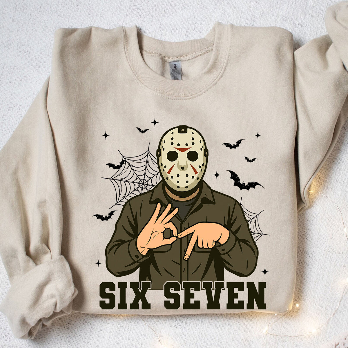Funny 67 Halloween Shirt | Six Seven Meme Sweatshirt | Spooky Halloween Season Shirt 683312-1