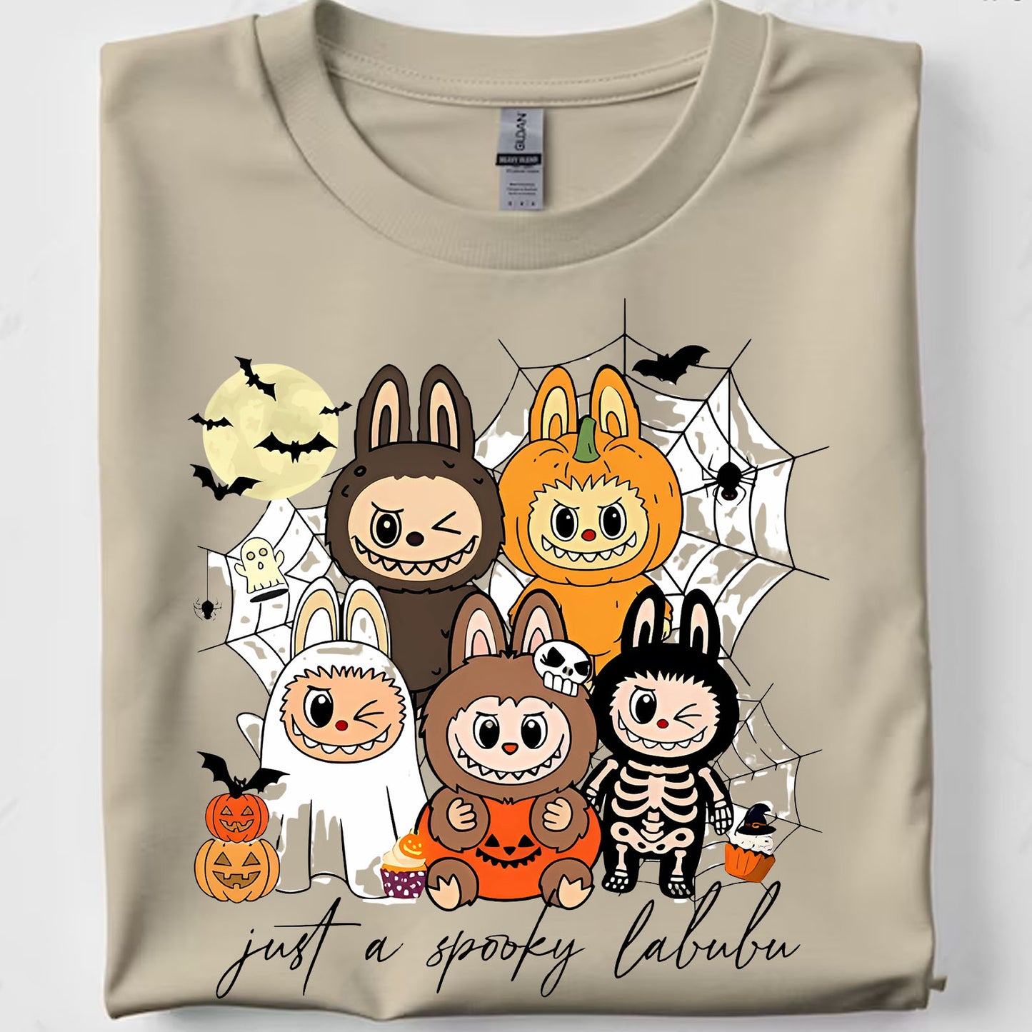 Just A Spooky Labubu Halloween Shirt | Halloween Sweatshirt | Funny Halloween Shirt 683313-1