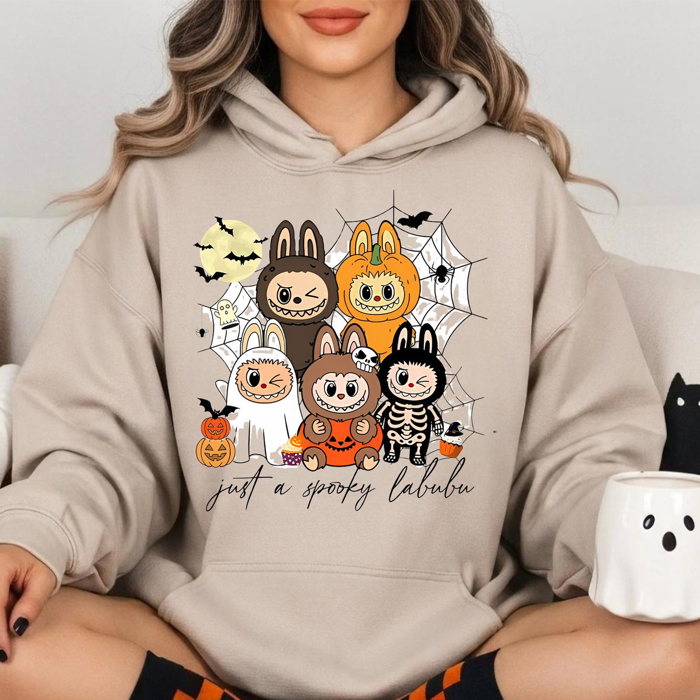 Just A Spooky Labubu Halloween Shirt | Halloween Sweatshirt | Funny Halloween Shirt 683313-1