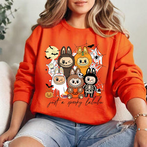 Just A Spooky Labubu Halloween Shirt | Halloween Sweatshirt | Funny Halloween Shirt 683313-1